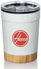 Eduardo 12oz Double-Wall Tumbler with Sliding Lid & Bamboo Base