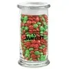 Elegant Glass Status Jar with Clear Finish