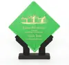 Custom Contemporary Art Glass Award with Fractal Design - PPI