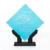 Custom Contemporary Art Glass Award with Fractal Design - PPI