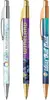 Elite Slim Premium Metallic Click Pen (Black or Blue Ink)