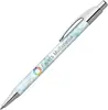 Elite Slim Premium Metallic Click Pen (Black or Blue Ink)