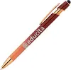 Ellipse Ombre Rose Gold Stylus Pen (Black Ink)