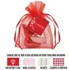 Enchanting Satin Ribbon Organza Bags