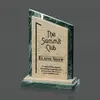 Genuine Marble Custom Logo Engraved Award - 3 Sizes - Exquisite Office Décor