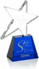 Custom Falcon Star Award for Business Recognition - Blue Base, 2 Colorfill Options (60 chars)