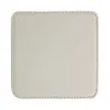 Faux Leather Coaster Square