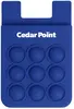 Custom Fidget Phone Wallet with Personalized Logo - Promotional Cell Phone Wallet + Stress Reliever Bedazzled