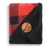 Personalized Buffalo Plaid Sherpa Blanket by Field & Co.