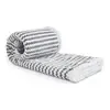 Custom Field & Co. Chevron Striped Sherpa Blanket - 50" x 60"