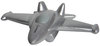 Imprinted Fighter Jet Stress Reliever