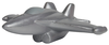 Imprinted Fighter Jet Stress Reliever