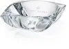 Custom Elegant Fiorella Crystal Award Bowl with Square-sculpted Design