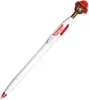 Fire Chief Smilez Customizable Pen - Dark Tone with Red Trim