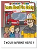Fire Safety Sticker Book for Kids | Learn, Color & Play with Fire Safety Tips