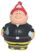 Fireman Bert Stress Reliever Keychain