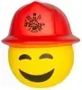 Fireman Emoji Hat Stress Reliever
