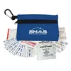 Custom First Aid Zipper Tote - Promotional with Carabiner