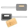 First Class Bamboo & Silicone Luggage Tag