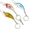 Fishing Lure Keychain with Clasp