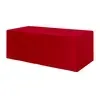 Fitted Poly/Cotton 3-sided Table Cover - fits 8' standard table