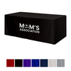 Fitted Poly/Cotton 3-sided Table Cover - fits 8' standard table