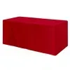 Fitted Poly/Cotton 4-sided Table Cover - fits 6' standard table