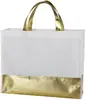 Flair Metallic Accent Non-Woven Tote Bag