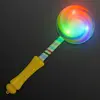 Flashing Lollipop Light Up Wand 9.25"