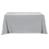 Flat 3-Sided Table Cover for 8' Standard Table