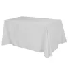 Flat All Over Dye Sub Table Cover - 4-sided, fits 6' table