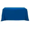 Flat Poly/Cotton 3-sided Table Cover - fits 6' standard table