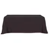 Flat Poly/Cotton 4-sided Table Cover - fits 8' standard table