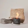 FlikRFire Personal Round Fireplace