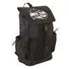 Flip Over Rucksack Backpack (Zippered Mesh Front Pocket)