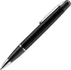 Custom Metal Twist Ballpoint Pen - Black with Chrome Trim