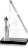 Custom-Printed Diamond Crystal Award for Business Achievements