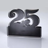 Freestanding 25 Year Anniversary Award