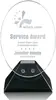 Custom Starfire Crystal Fresco Award - Premium Business Recognition