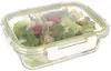 Fresh Prep Square Glass Food Container