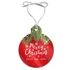 Frosted Acrylic Holiday Ornaments