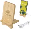 FSC® Bamboo Charging Stand Wireless Charger Portable Phone Stand