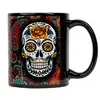 Full Color 11 Oz. Black Ceramic Mug