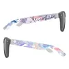 Full Color Colorblock Malibu Sunglasses