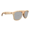 Full Color Light Wood Tone Miami Sunglasses