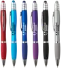 Personalized Velvet-Touch Spin Top Stylus Pen