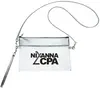 Game Day Clear Wristlet Pouch