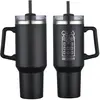 Custom Genoa 40 oz Vacuum Insulated Travel Mug with Straw