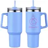 Custom Genoa 40 oz Vacuum Insulated Travel Mug with Straw