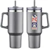 Custom Genoa 40 oz Vacuum Insulated Travel Mug with Straw